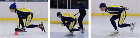 Schaatshouding bocht