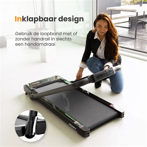Overzicht van de specificaties van de Rockerz loopband