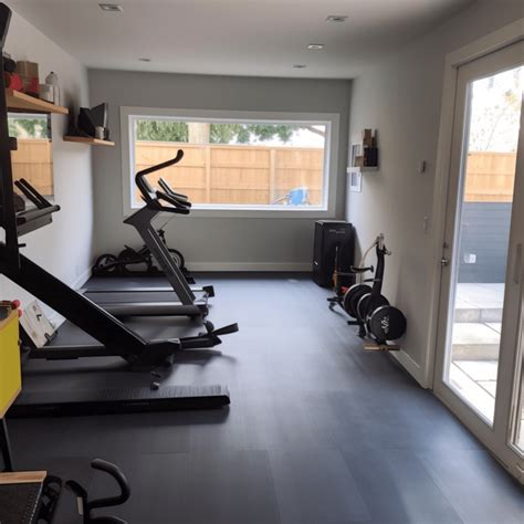 garage omgebouwd tot home gym