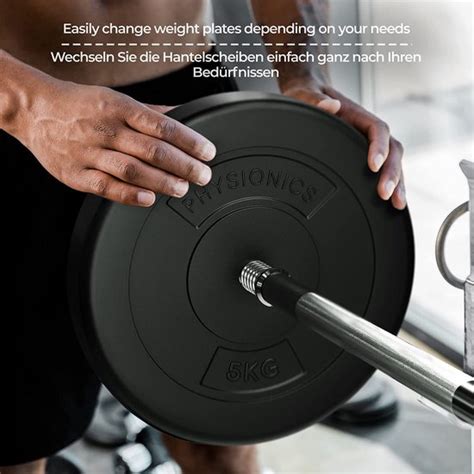 barbell met gewichtsschijven