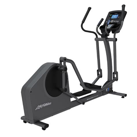 Gedetailleerde foto van de pedalen en het frame van de Life Fitness E1 Go