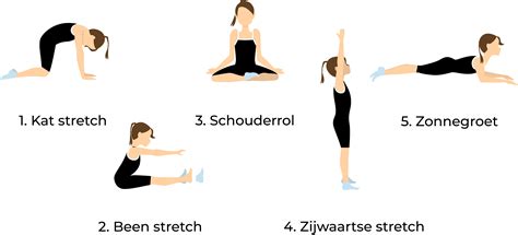 Model dat een workout doet