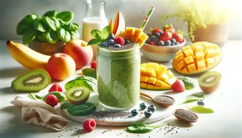 Gezonde smoothie ingrediënten