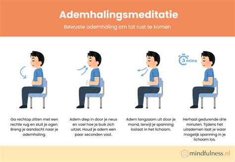 Mens die ademhalingsoefeningen doet