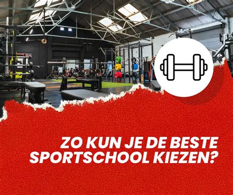 Infographic met tips voor het kiezen van een sportschool