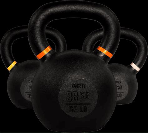 Onnit kettlebell met hoge contrast letters