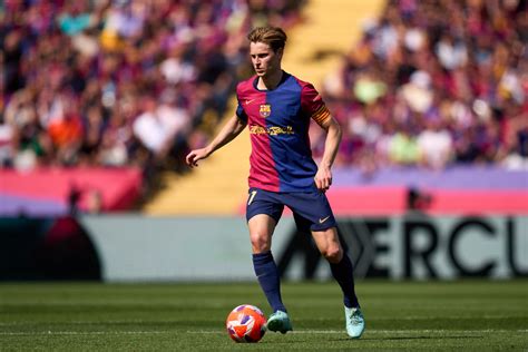 Frenkie de Jong die traint
