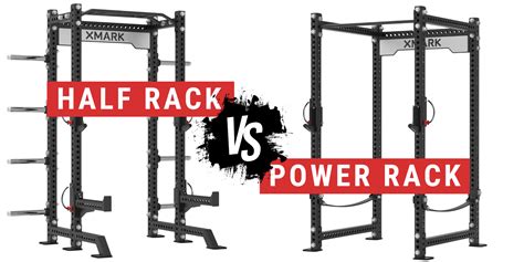 Verschil tussen een half rack en een power rack
