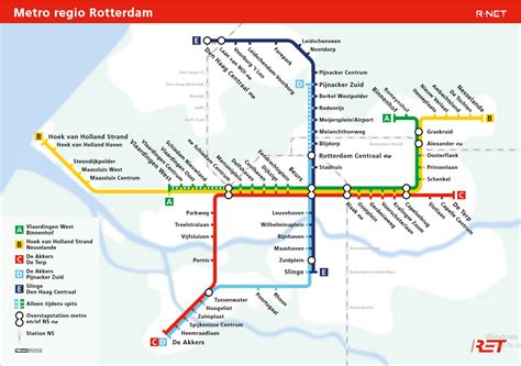 Metrostation in Rotterdam