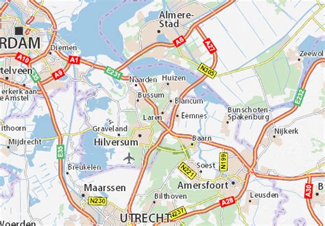 Kaart van Laren met locaties van personal trainers