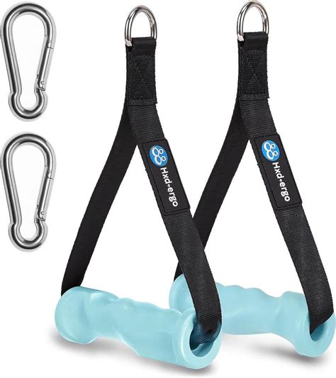 Ergonomische greep van een triceps trainer