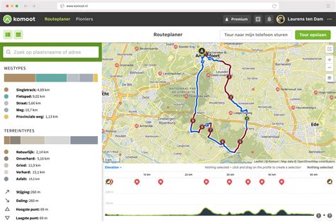 BitGym interface met video van een route
