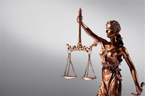 Symbolische afbeelding van gerechtigheid