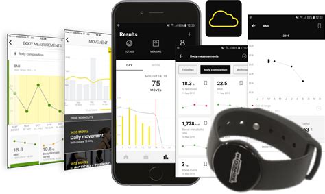 User logging into fitness equipment with a MyWellness band