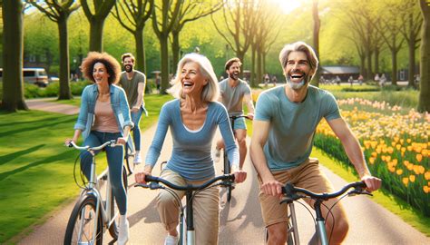 Vrouwen op de fiets in stijlvolle outfits