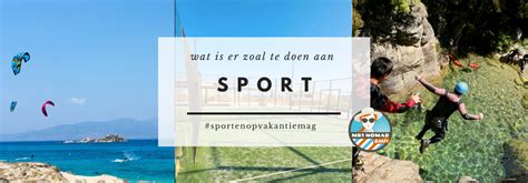 Vakantie met sporten