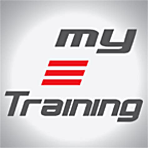 Screenshot van de Elite My E-training App met verschillende trainingsopties