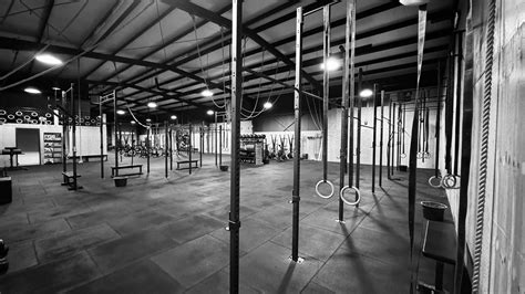 Interieur van een typische CrossFit box