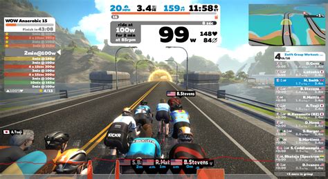 Zwift race