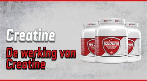 Illustratie van de werking van creatine in spieren