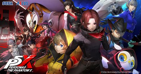 Persona 5 The Phantom X stadsgezicht van Tokio