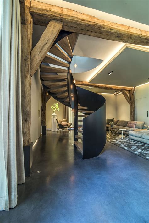 Moderne en sfeervolle sportstudio interieur