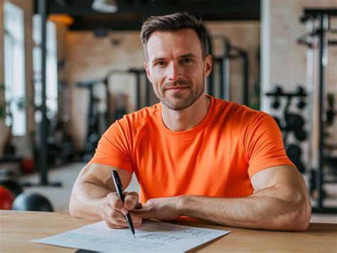 Personal trainer die een klant traint