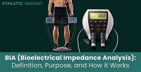 Schema van Bioelectrical Impedance Analysis (BIA)
