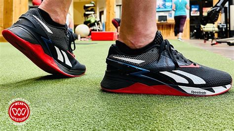 Reebok Nano schoenen in actie tijdens een WOD
