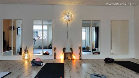 Inrichting van een yogastudio