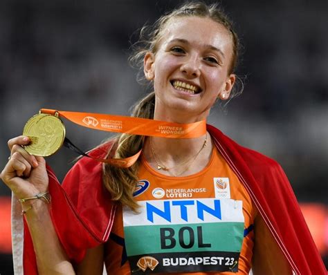 Olympische medaille Femke Bol
