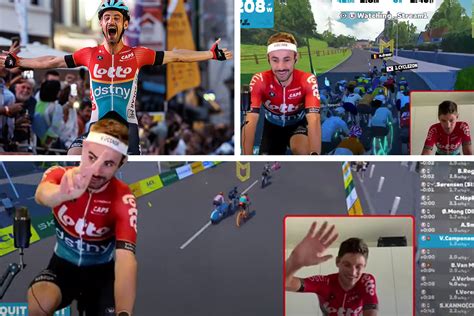 Zwift virtuele wereld met fietsers