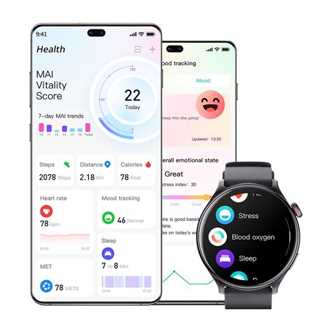Runmefit app met MAI-systeem en gezondheidsstatistieken