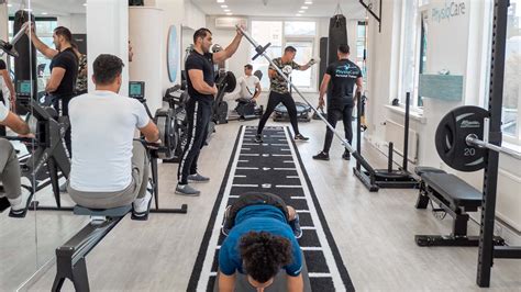 Groepstraining in fitnessclub