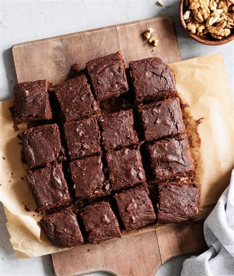 Ingrediënten voor gezonde chocolade brownies