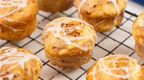Cottage cheese muffins in een bakvorm