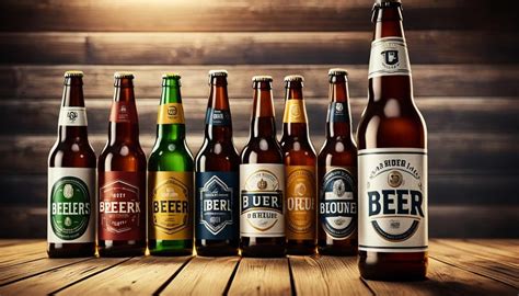 Verschillende soorten bierflesjes