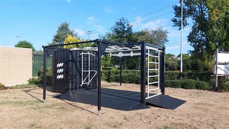 SportContrainer in gebruik